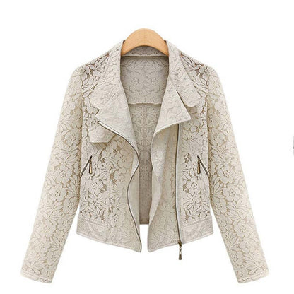 Lace Biker Jacket