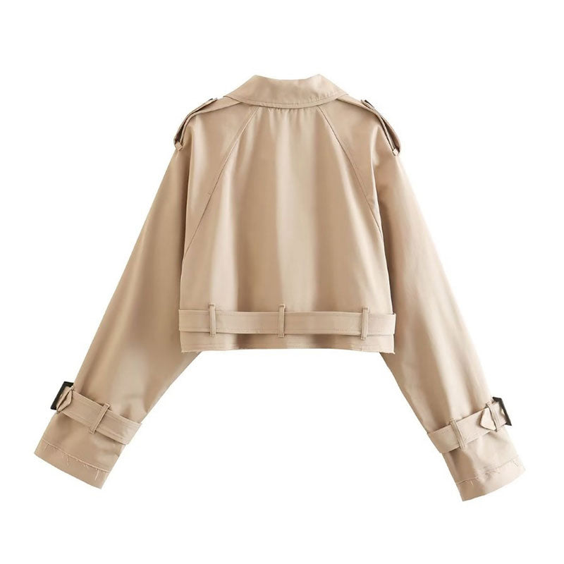 Khaki Trench Jacket