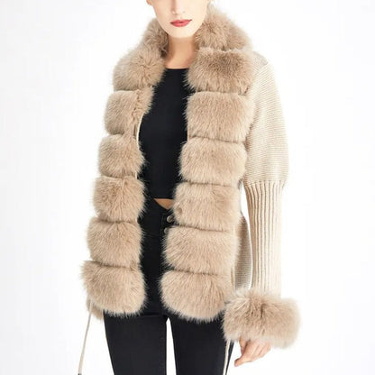 Giulia Fur Cardigan