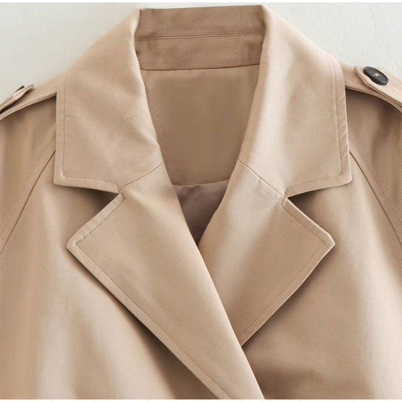 Khaki Trench Jacket