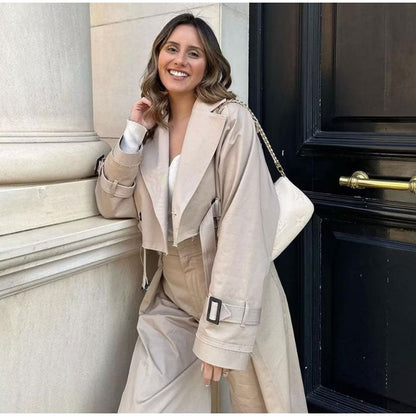 Khaki Trench Jacket