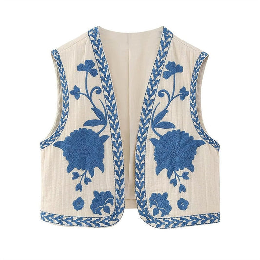 Vintage Embroidered Vest