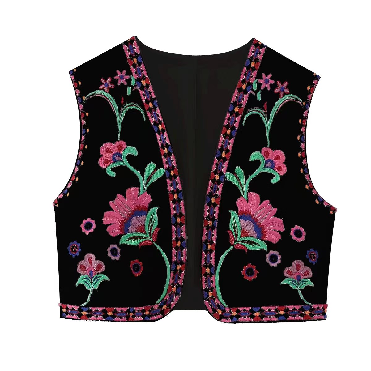 Vintage Embroidered Vest