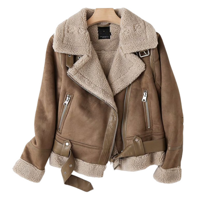 Sheepskin Suede Jacket