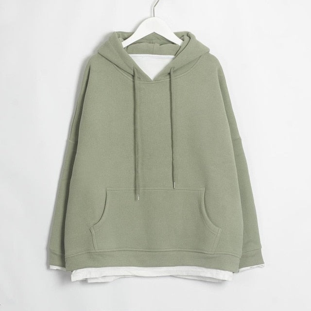 Velvet Long Hoodie