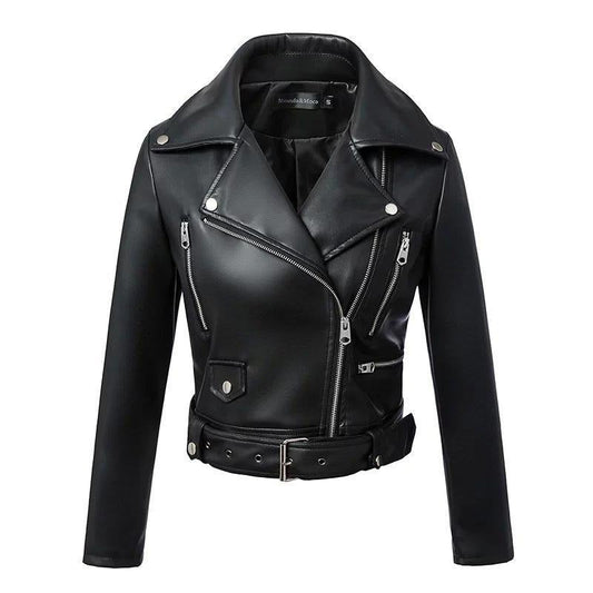 Bike Slice Leather Jacket