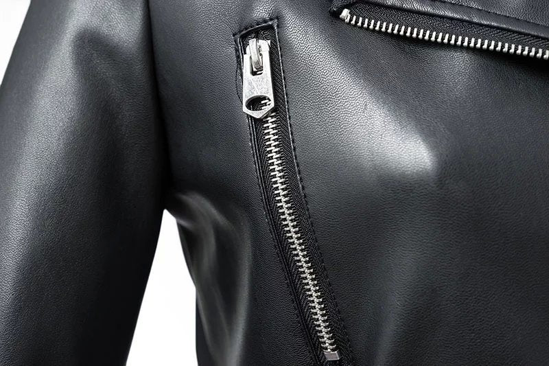 Bike Slice Leather Jacket