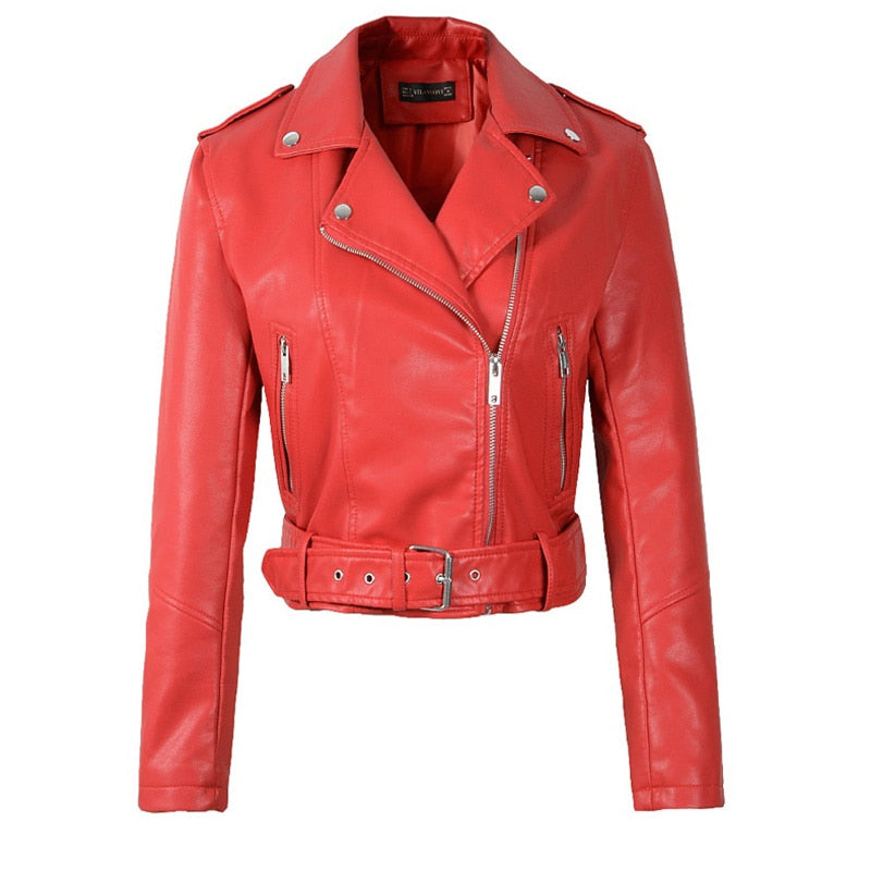 Soft Leather Rivet Jacket