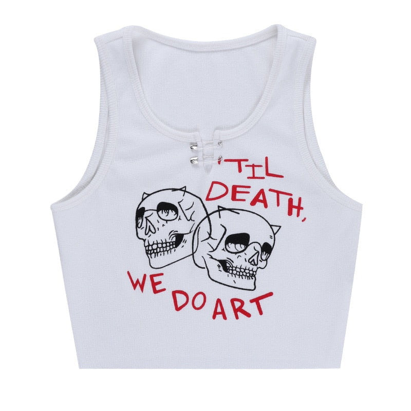 Til Death Crop Top