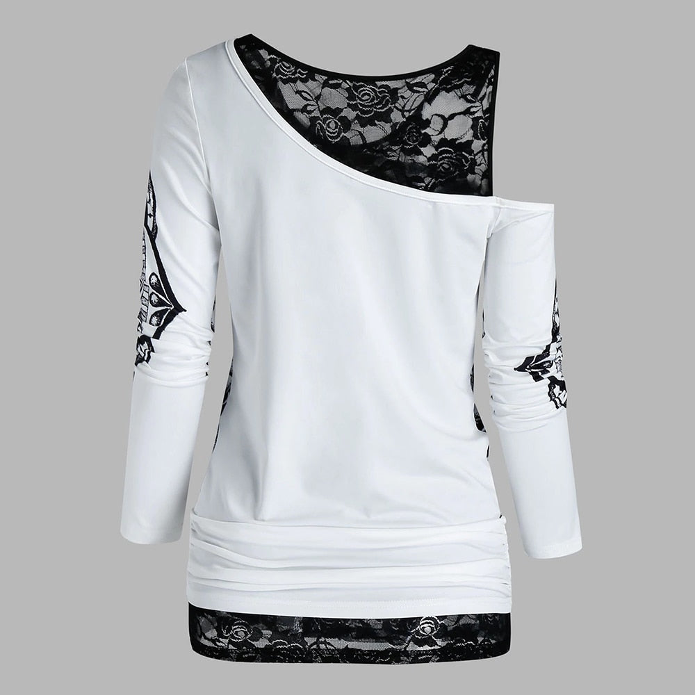 Skull Graphic Top