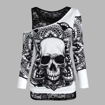 Skull Graphic Top