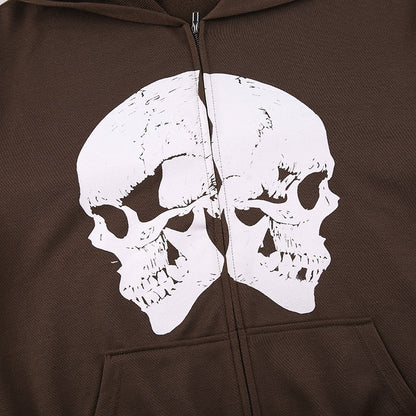 Vintage Skulls Hoodie