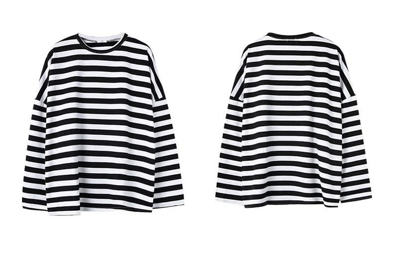 Striped Long Sleeve Top