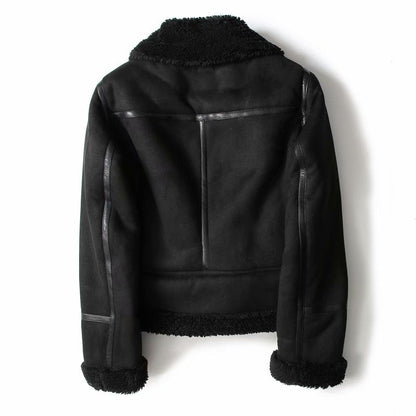 Sheepskin Suede Jacket