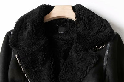 Sheepskin Suede Jacket