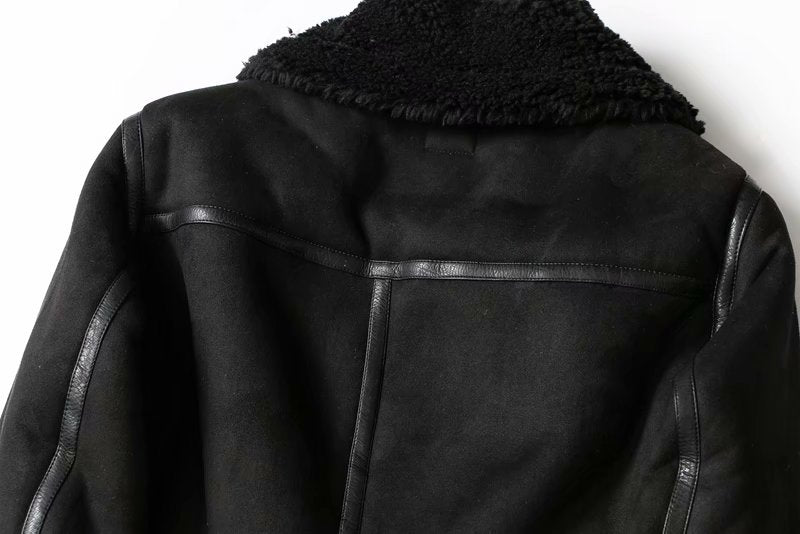 Sheepskin Suede Jacket