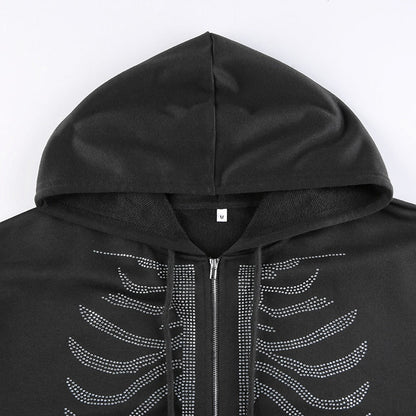 Rhinestone Hoodie