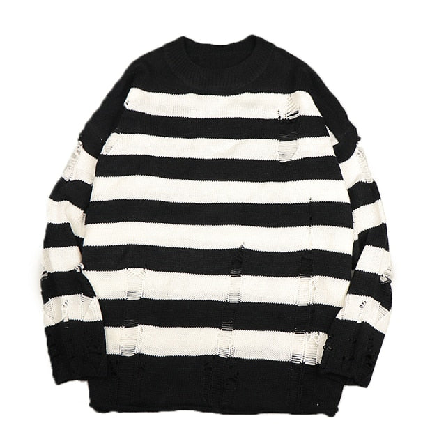 Striped Loose Sweater