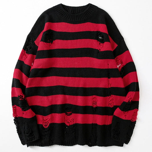 Striped Loose Sweater